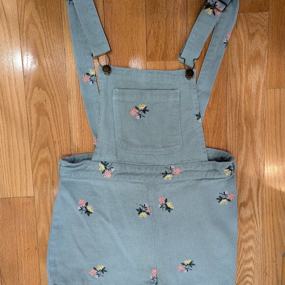 Cider M Overall Shorts - Picture 1 of 3